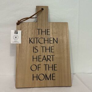 Wooden accent Board with Inspirational Quote